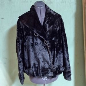 Vintage heavy velvet coat